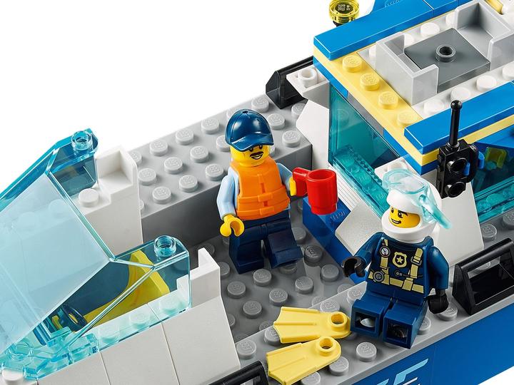 Productafbeelding LEGO Politieboot (60277, LEGO Stad)