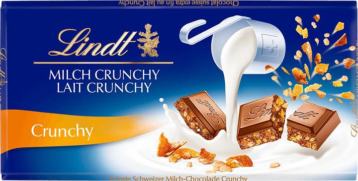 Immagine prodotto Lindt Barretta di cioccolato croccante al latte (100 g)