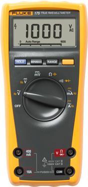 Actual product image Fluke 175 True RMS, LCD, AA, 90 mm, 43 mm, 185 mm, 420 g