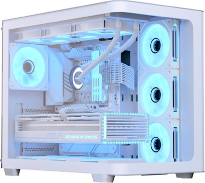 Produktbild AeroCool P500C-G-WT-v1 (mATX, Mini-ITX, ATX)