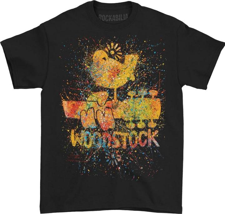 Immagine prodotto Woodstock Maglietta A Schizzi Adulto Unisex (L)
