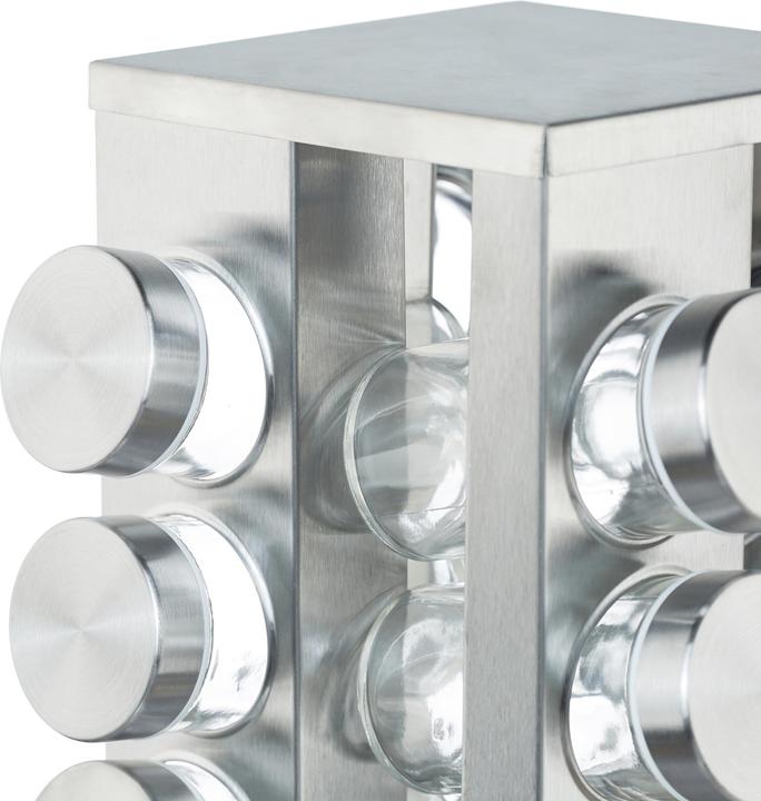 Actual product image Relaxdays Spice Carousel with 16 Jars