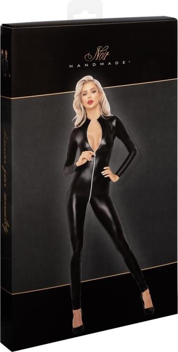 Actual product image Noir Handmade Powerwetlook Catsuit (L)