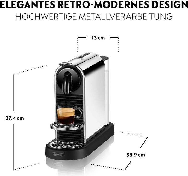 Image du produit De'Longhi Nespresso CitiZ Platinum (NESPRESSO Original)