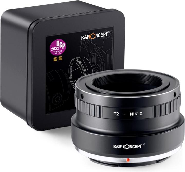 Image du produit K&F Concept Adaptateur Redukcja do NIKON Z na T-2 T2 T-mount / KF06.496