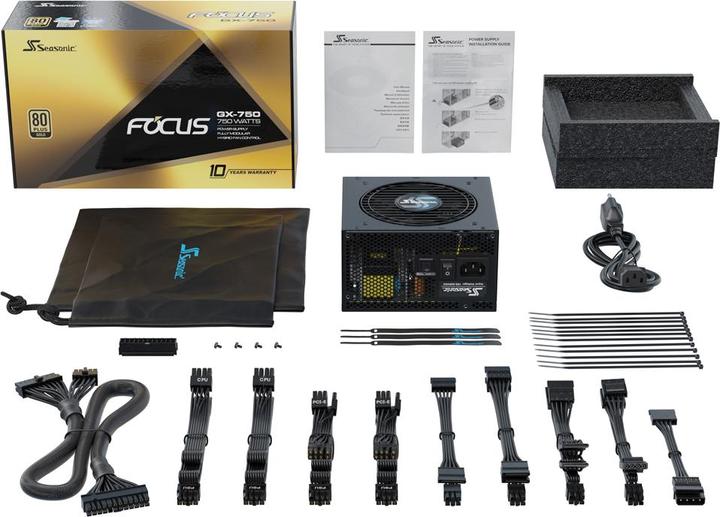 Actual product image Seasonic Focus GX (750 W)