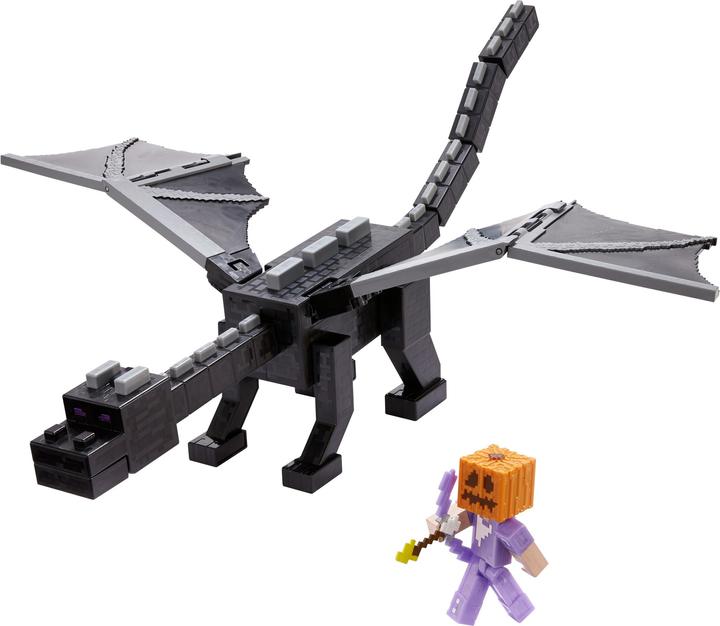 Immagine prodotto Minecraft Drago Ender definitivo con figura di Steve