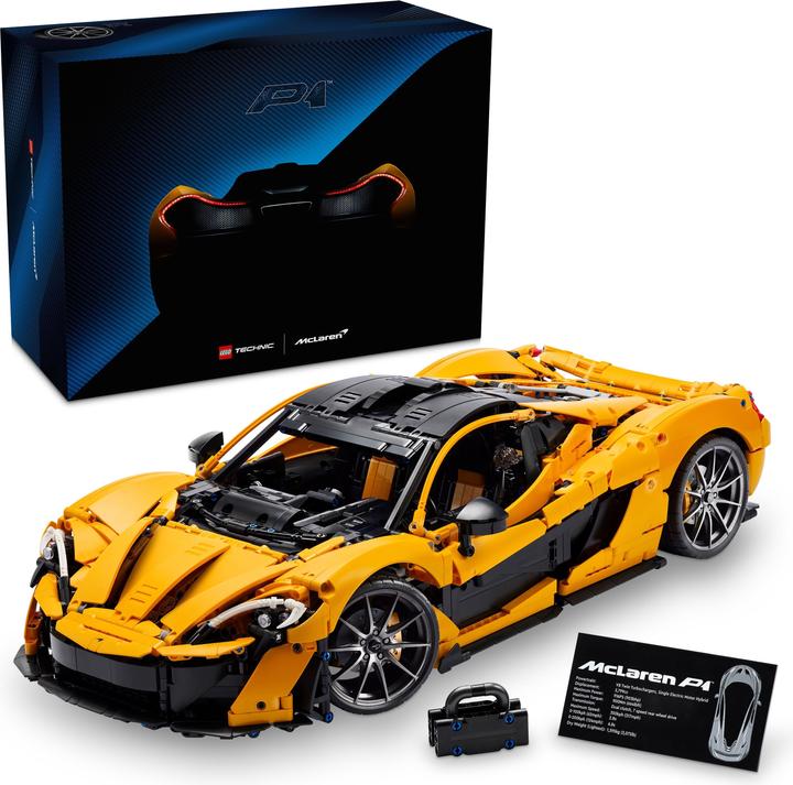 Produktbild LEGO McLaren P1 (42172, LEGO Technic, LEGO Seltene Sets)
