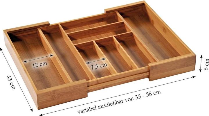 Actual product image Kesper Cutlery tray
