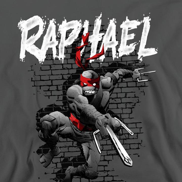 Actual product image Teenage Mutant NT Unisex Adult Raphael Sweatshirt (M)