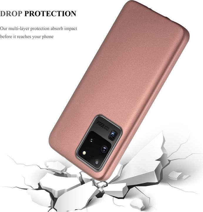 Image du produit Cadorabo Couverture métallique mate TPU (Samsung Galaxy S20 Ultra)