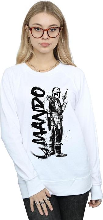 Image du produit Star Wars - Sweat THE MANDALORIAN SPLAT MANDO - Femme (S)