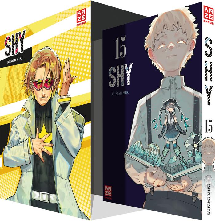 Produktbild SHY – Band 15 mit Sammelschuber (Deutsch, Bukimi Miki, Lasse Christian Christiansen, 2023)