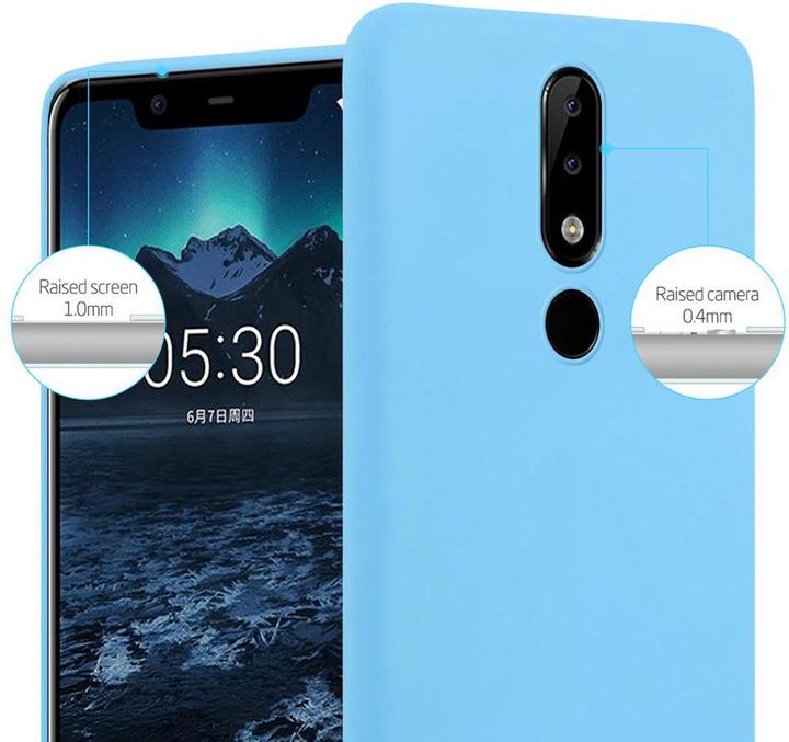 Productafbeelding Cadorabo TPU Candy Cover (Nokia 5.1 Plus, X5)