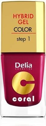 Produktbild Delia Cosmetics Cosmetics Coral Hybrid Gel Nail Polish No. 06 Cherry 11ml