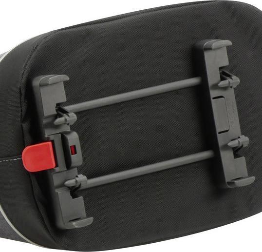 Immagine prodotto KlickFix Klick-fix Rackpack City bag grigio con chiusura a rotolo, incl. adattatore RT 25x25x21cm, fino a (8 l, Borsa portapacchi)