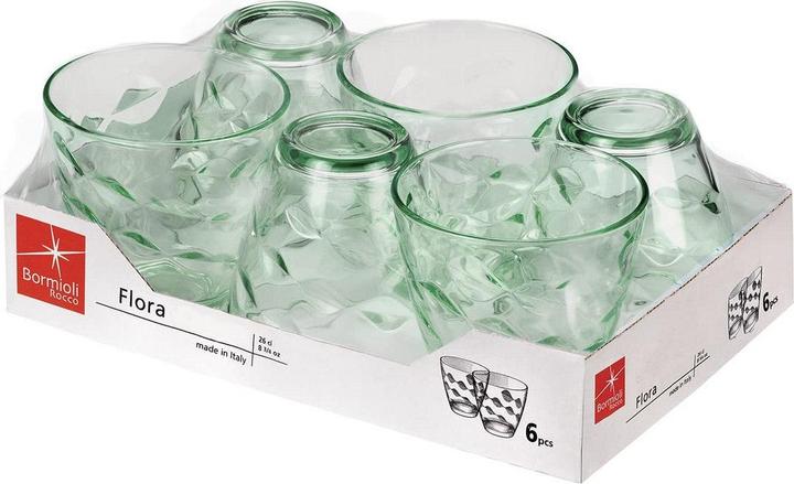 Immagine prodotto Bormioli Rocco Bicchiere d'acqua Flora (0.26 l, 6 x)