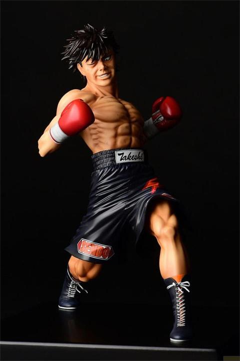 Actual product image Orca Hajime no Ippo statuette PVC 1/6 Takeshi Sendou Finish Blow Ver. Damage 29 cm