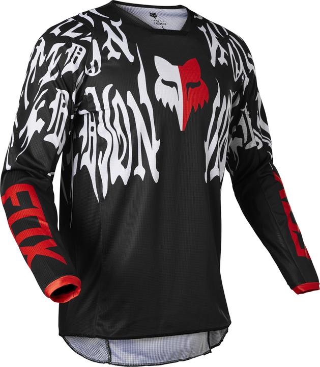 Produktbild Fox JERSEY 22 180 PERIL BLK/RD S (S)