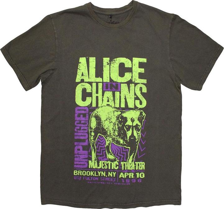 Image du produit Alice In Chains - T-shirt UNPLUGGED DOG - Adulte (M)