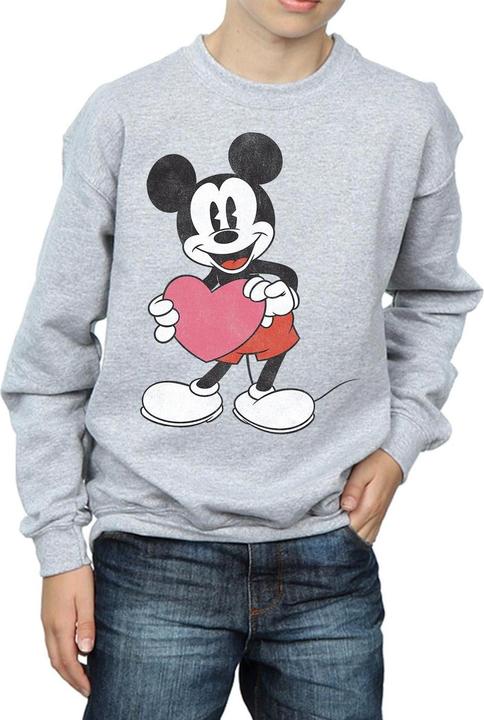 Image du produit Disney - Sweat MICKEY MOUSE VALENTINE HEART - Garçon (128)