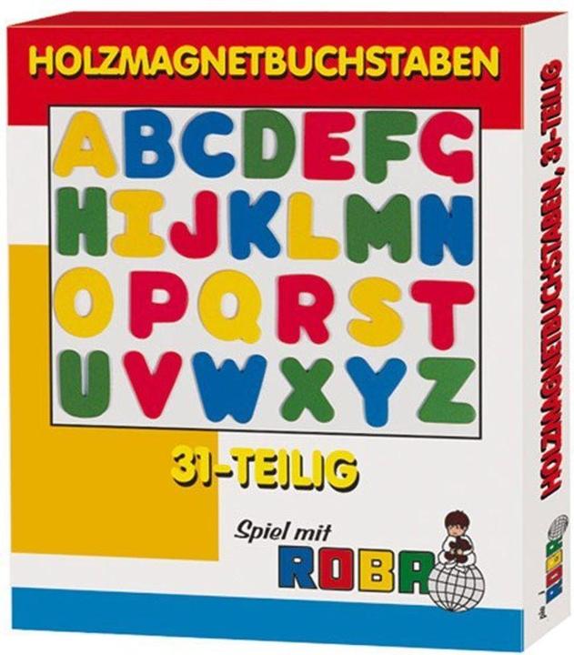 Energie-Label Roba Holzmagnetbuchstaben (31 x)