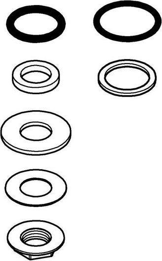 Actual product image Grohe Counter screw connection 1/2inch per piece