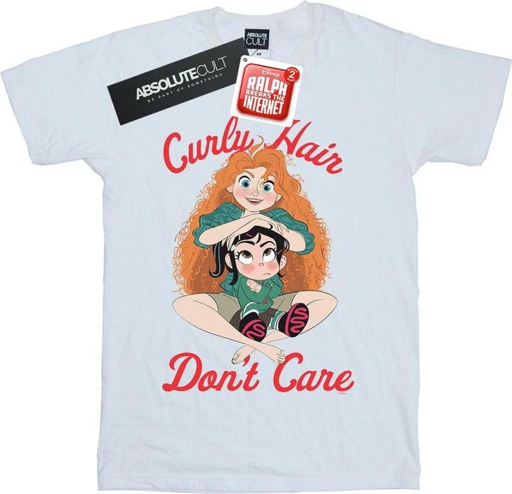 Actual product image Disney Mens Wreck It Ralph Merida And Vanellope T-Shirt (S)