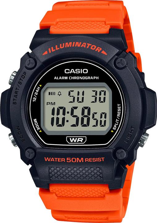 Actual product image Casio Collection - W-219H-4A (Digital watch, 47 mm)