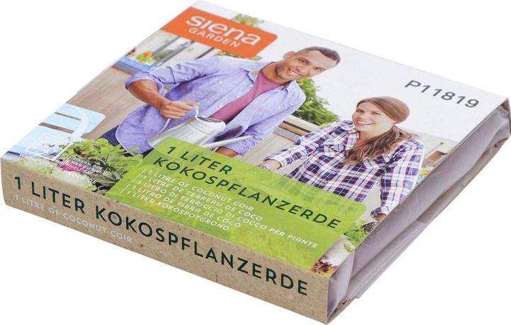 Siena Garden Kokosquellerde (1 l, Erde ohne Torf)