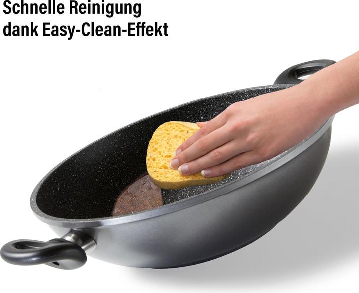 Image du produit Stoneline Wok (28 cm, Wok, Fonte d'aluminium)