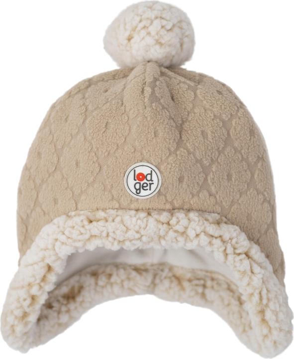 Lodger Wintermütze Folklore Fleece Beige 1-2 Jahre (86/92)