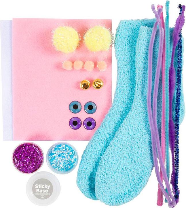 Actual product image Creativ Company Craft Kit - Decoration - Sock Monster (977668)