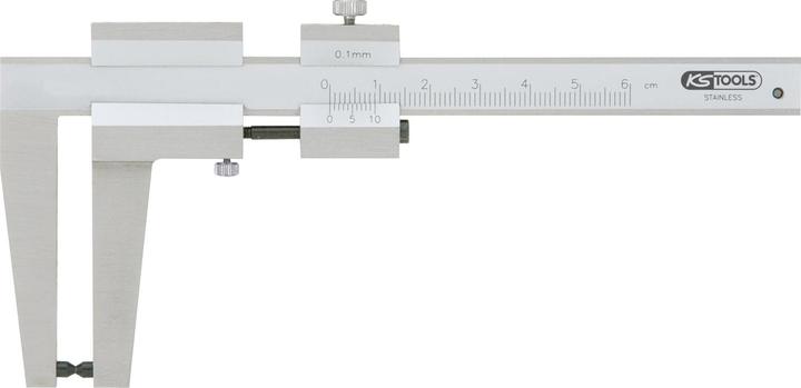 Produktbild KS Tools Bremsscheiben Messschieber 0-60mm. 162mm 300.0535 (16.20 cm)