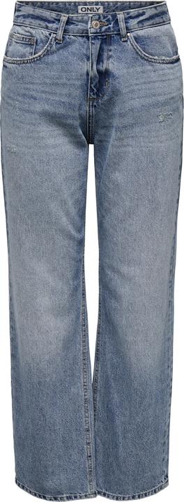 Image du produit Only ONLELLA Mittlere Taille Gerade geschnitten Jeans Straight-Fit jeans (XXS)