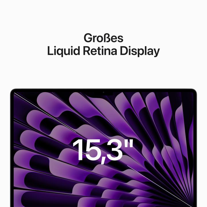 Produktbild Apple MacBook Air – 2023 (15", M2, 8 GB, 512 GB, DE)