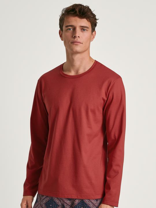 Actual product image Calida Shirt Loungewear " RMX Sleep Time off " dark red (M)