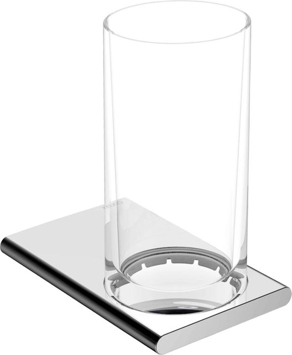 Actual product image Keuco Glass holder Edition 400 real crystal glass/chrome 11550