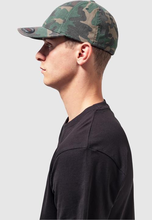 Actual product image Flexfit Garment Washed Camo (S, M)