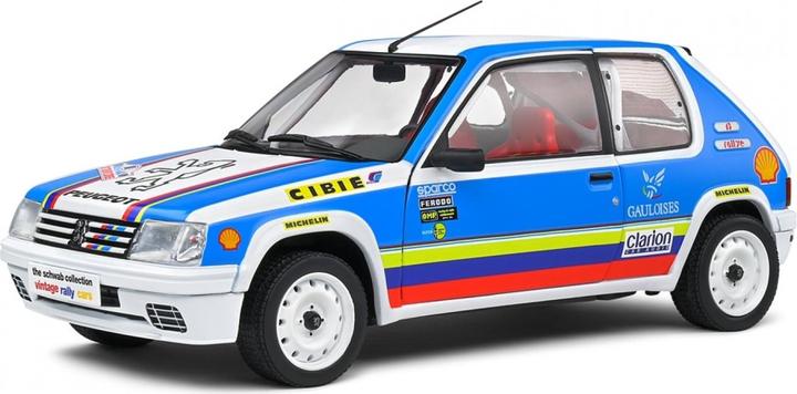 Produktbild Solido 1:18 Peugeot 205 Rallye 1.9L weiss