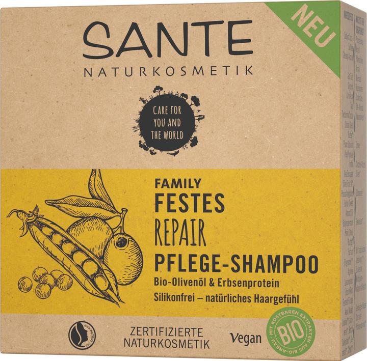 Actual product image Sante Firm Repair Shampoo Organic Olive Oil & Pea Protein (Liquid shampoo)