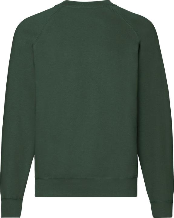 Actual product image Fruit of the Loom Mens Classic Raglan Sweatshirt (XXL)