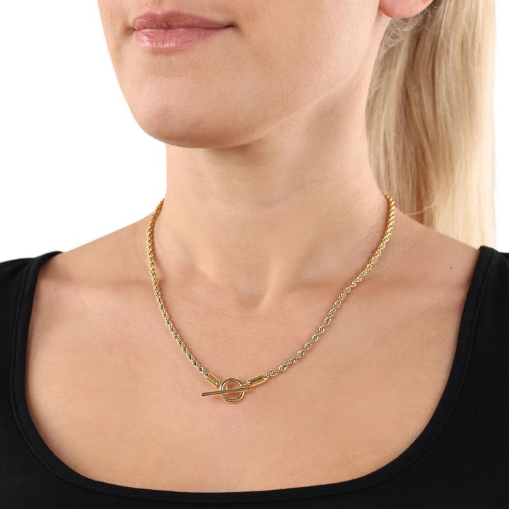 Actual product image Amor necklace for ladies, stainless steel (Stainless steel)