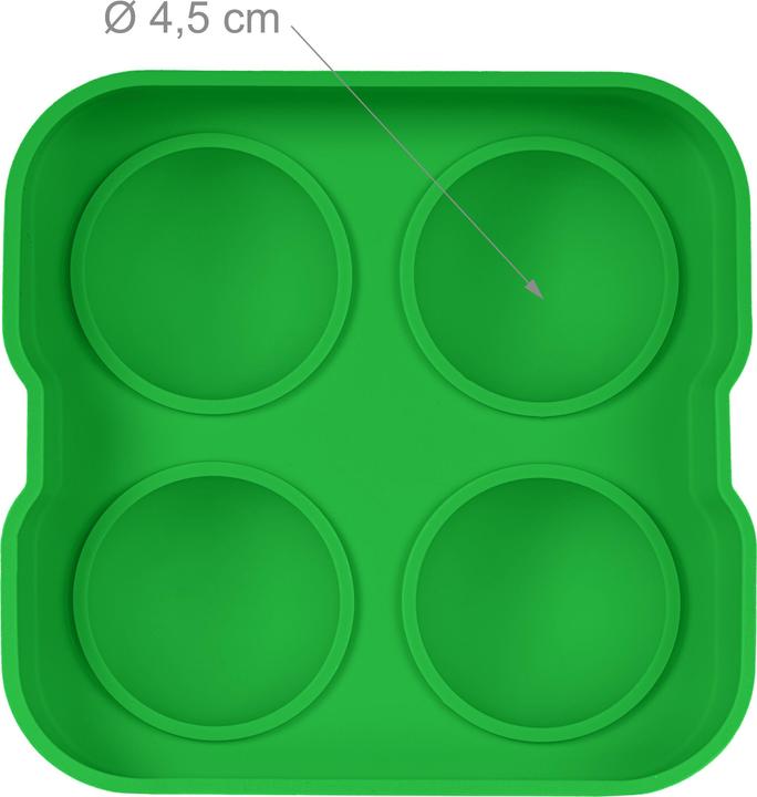 Immagine prodotto Relaxdays 2x stampo per cubetti di ghiaccio
