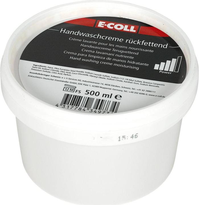 Produktbild E-coll Handwaschcreme (500 ml)