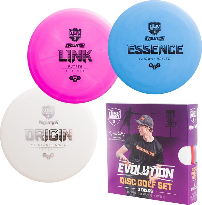 Produktbild Discmania Diskgolfo diskų rinkinys Evolution 3 Disc Set