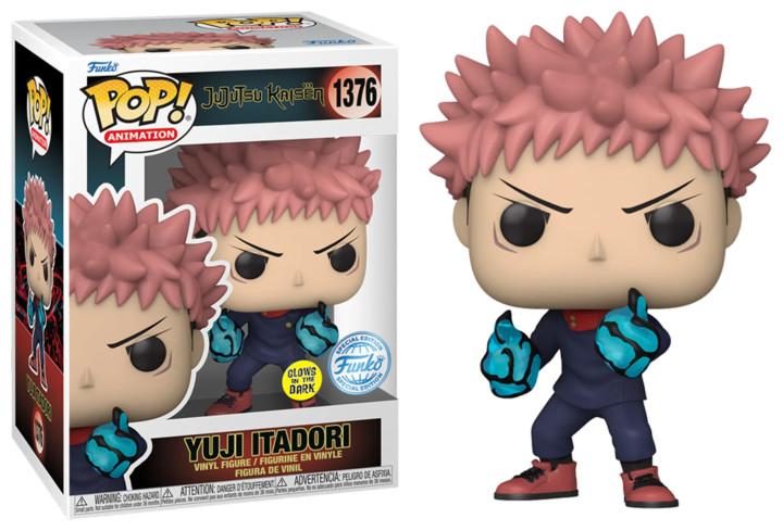 Immagine prodotto Funko POP! Jujutsu Kaisen Yuji Itadori Pugno Divergente Esclusivo Fosforescente