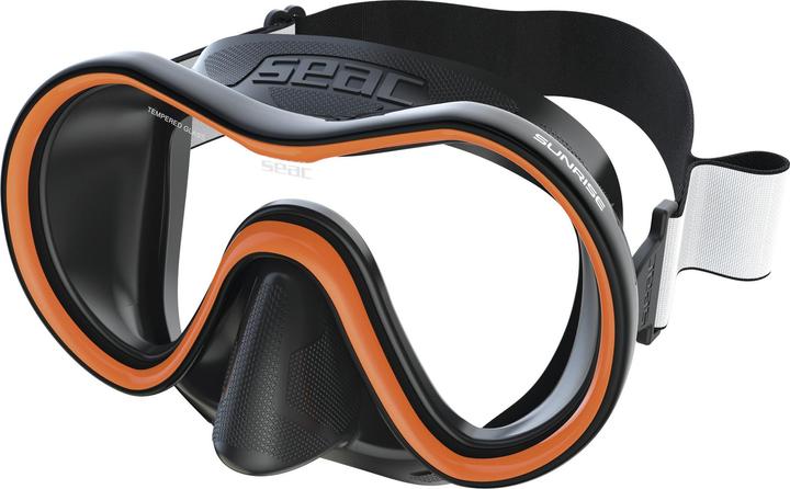 Seac Masker Zonsopgang S/Bl Oranje