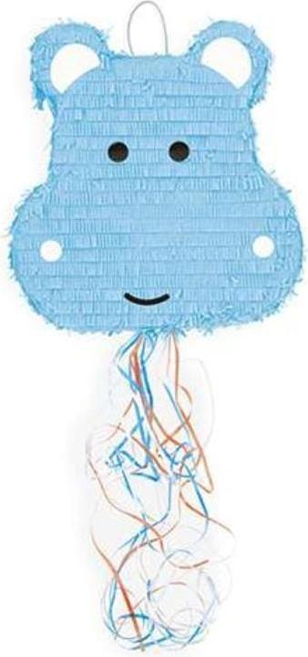Actual product image Janod Pinata hippo blue