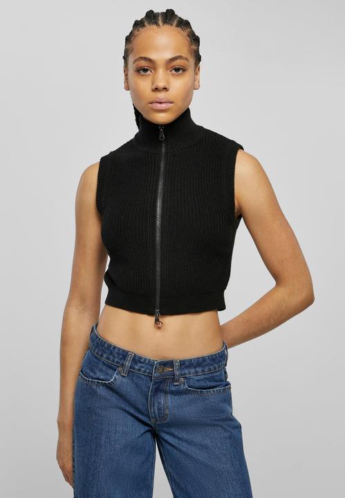 Produktbild Urban Classics Ladies Short Knit Vest (L)